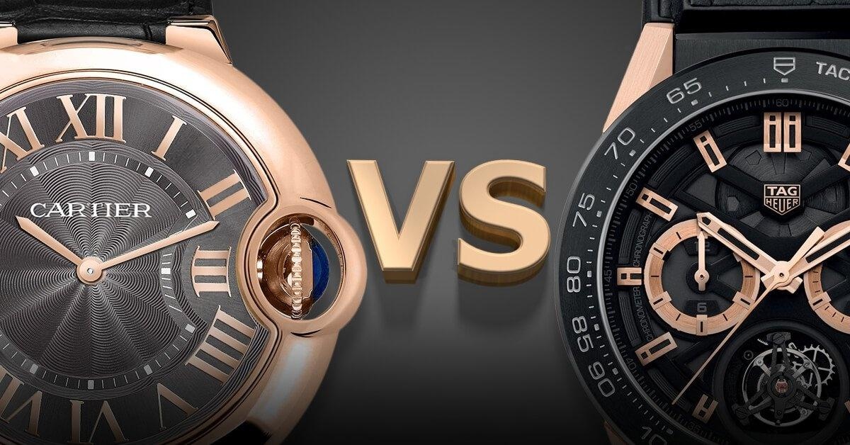 TAG Heuer VS Cartier
