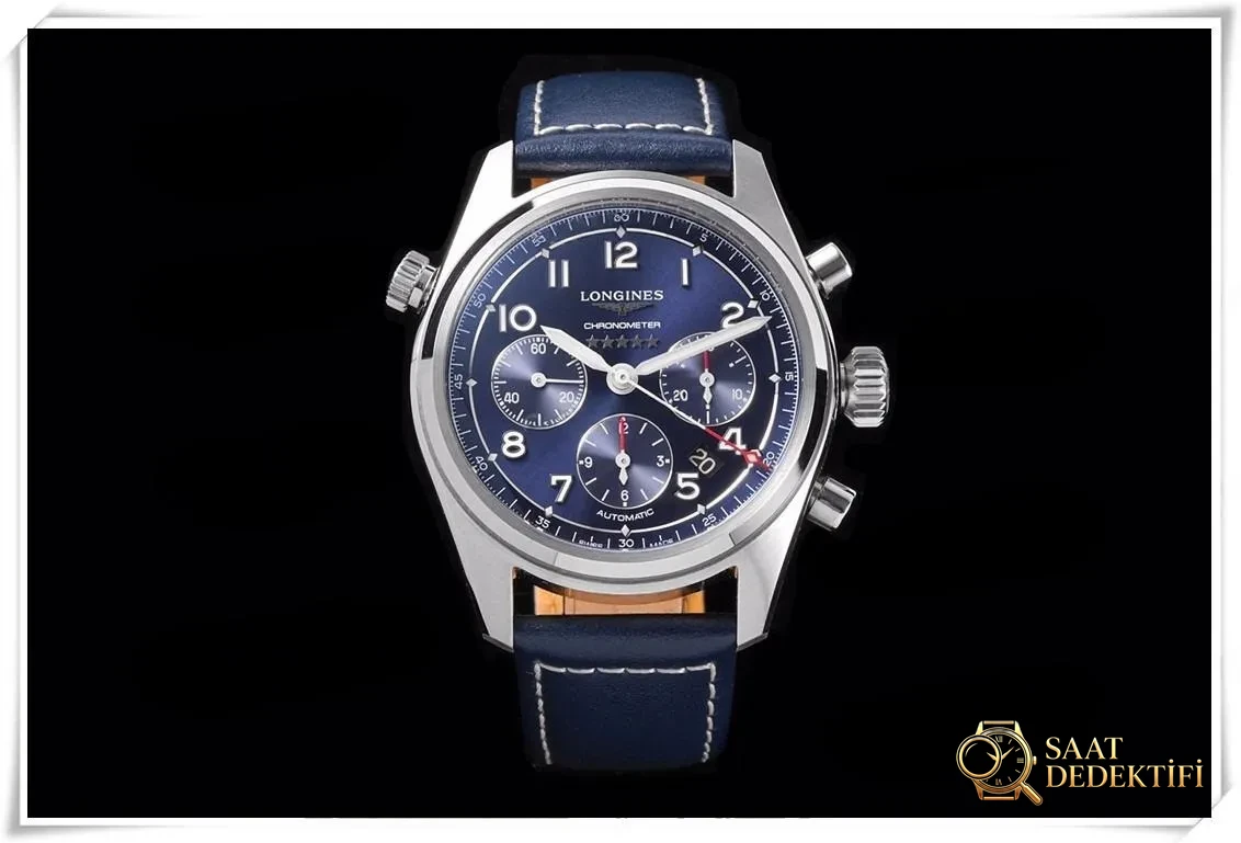 CF Factory Longines Spirit Five Star General kronograf saatinin zayıf noktaları neler? - Arka Kapak ve Mekanizma Detayı