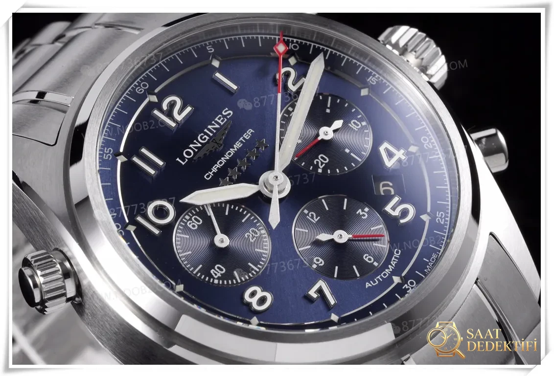 CF Factory Longines Spirit Five Star General kronograf saatinin zayıf noktaları neler? - Makro Kadran ve İndeks İşçiliği