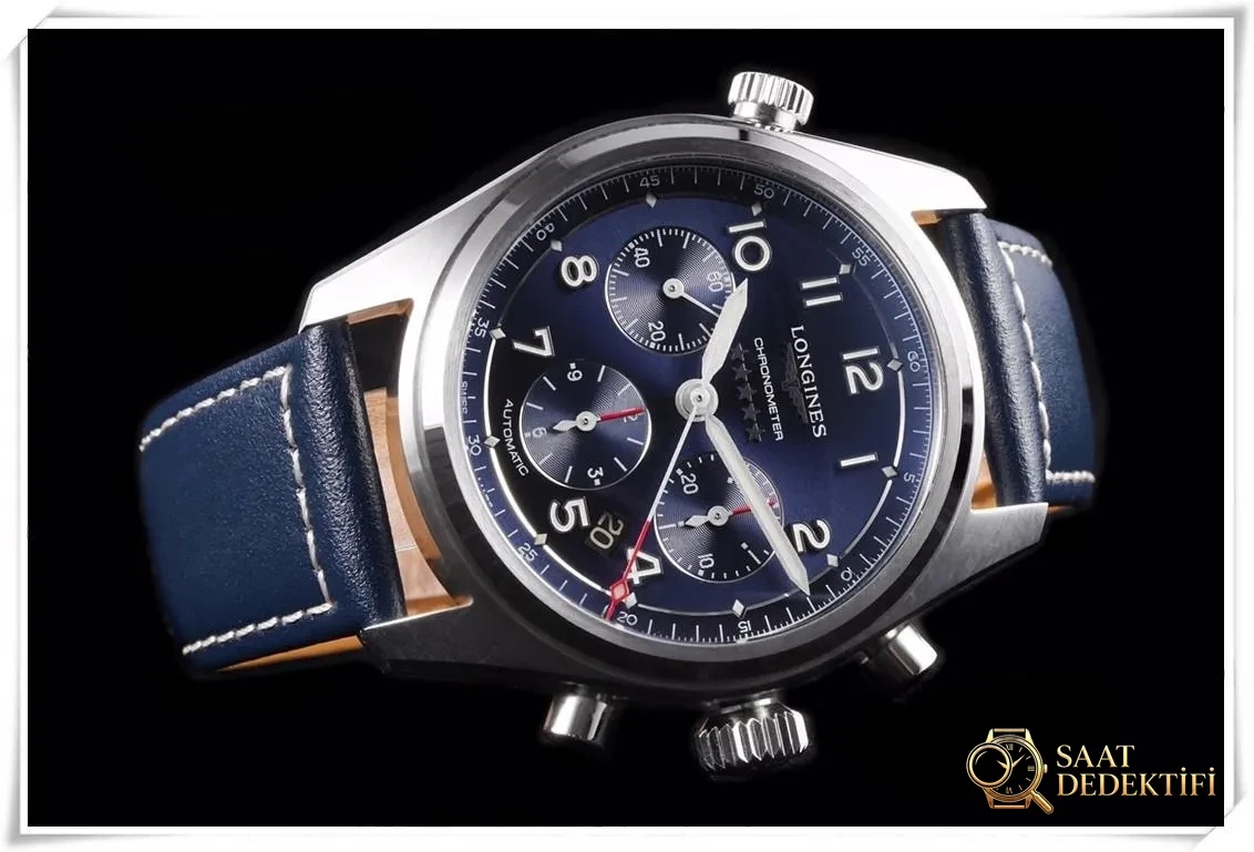 CF Factory Longines Spirit Five Star General kronograf saatinin zayıf noktaları neler? - Klips Kilidi ve Lazer Damgalar