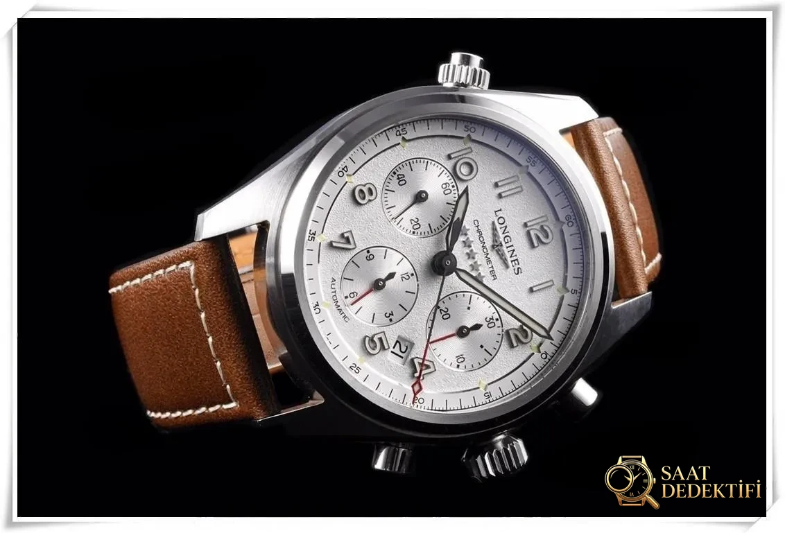 CF Factory Longines Spirit Five Star General kronograf saatinin zayıf noktaları neler? - Kadran İbreleri ve Saniye Akışı