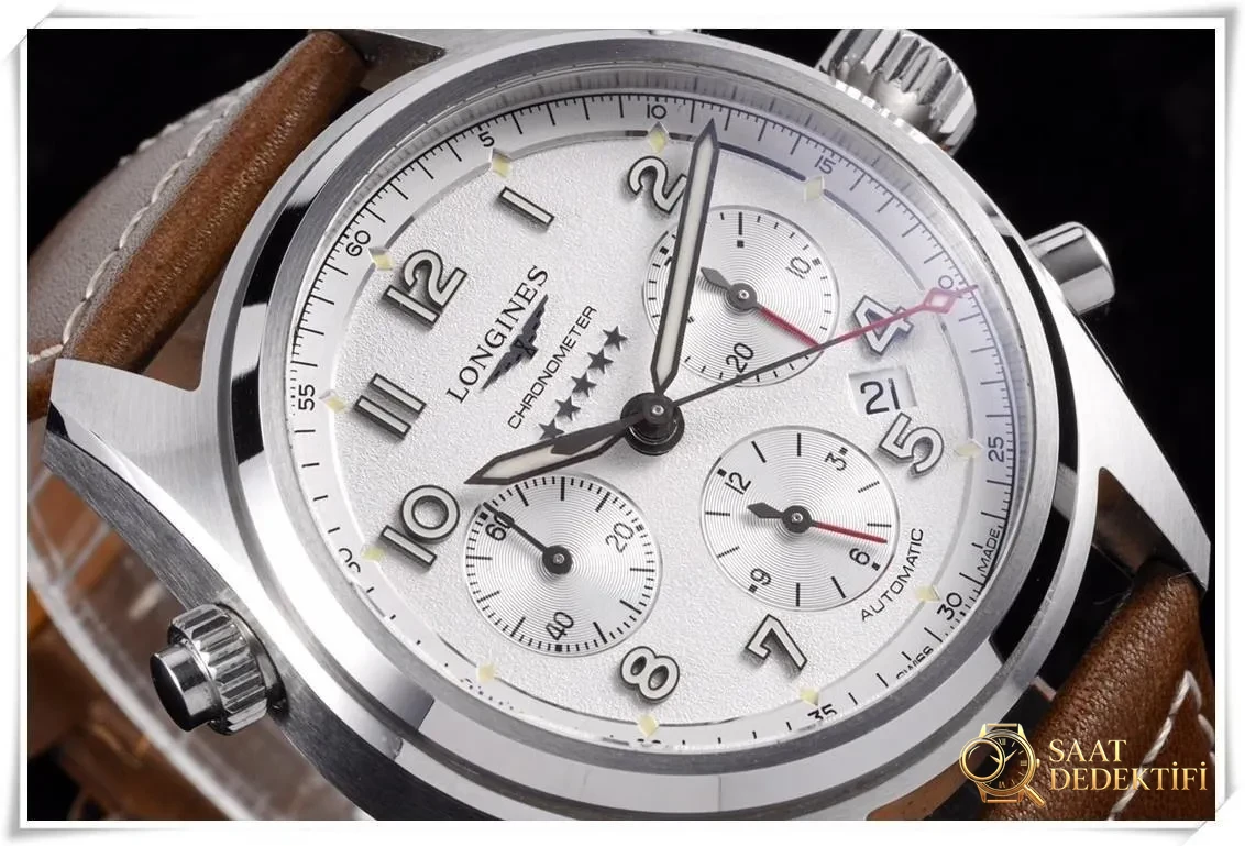 CF Factory Longines Spirit Five Star General kronograf saatinin zayıf noktaları neler? - Cam Yansıma Önleyici (AR) Kaplama