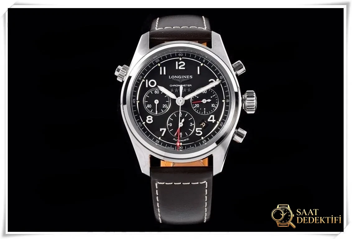 CF Factory Longines Spirit Five Star General kronograf saatinin zayıf noktaları neler? - Arka Kapak Gravür ve Seri Numarası