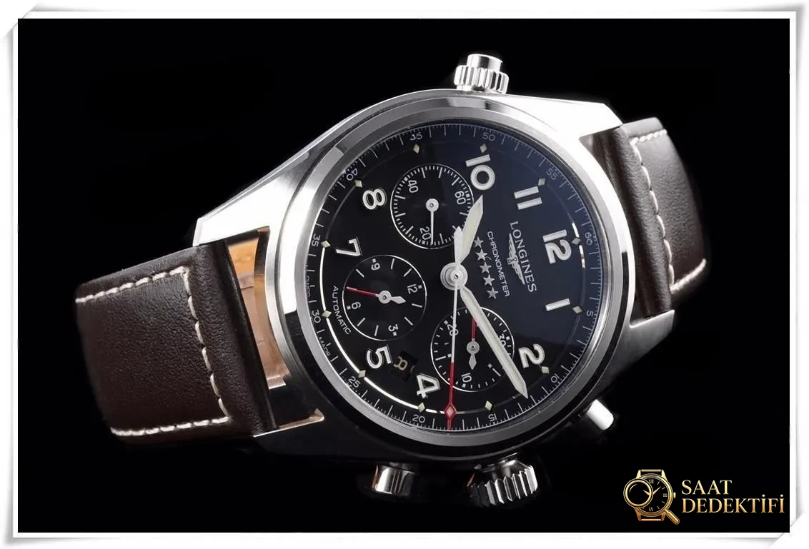 CF Factory Longines Spirit Five Star General kronograf saatinin zayıf noktaları neler? - Makro Mekanizma Köprüleri ve Cenevre Çizgileri
