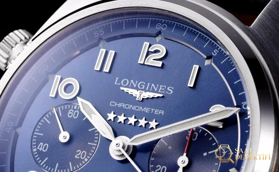 CF Factory Longines Spirit Serisi Kronograf Saat İncelemesi - Kasa Profili ve Kurma Kolu İncelemesi