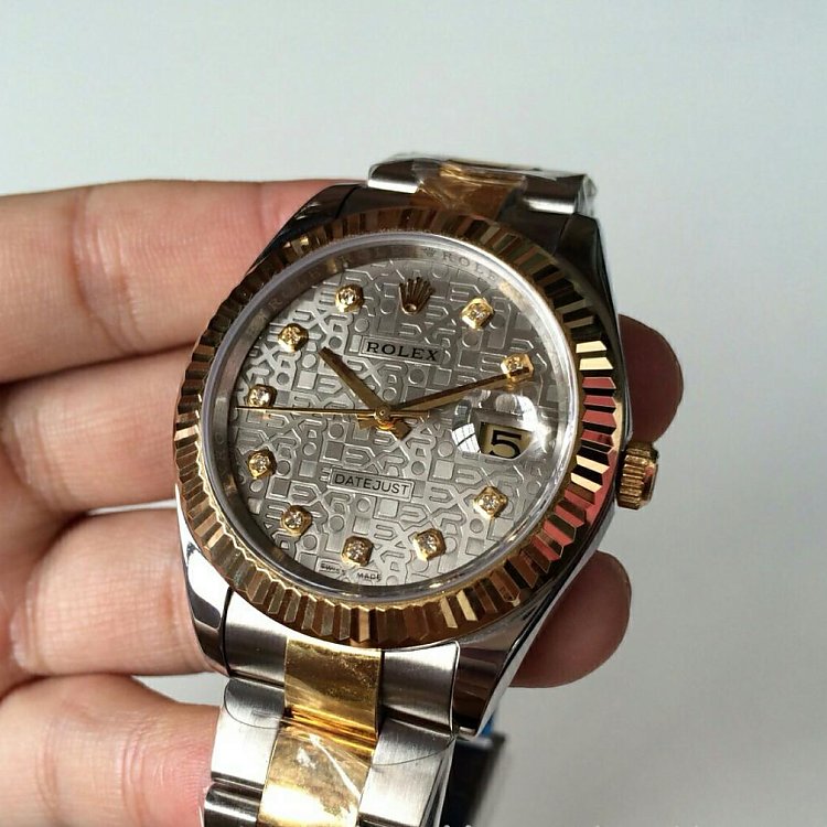 Replika Rolex Datejust 41mm İki Renk Saat