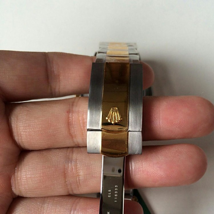 Replika Rolex 41mm Datejust İki Renk Bilezik