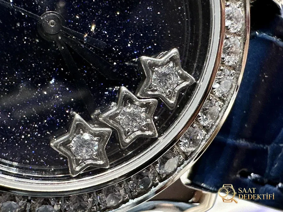 Chopard Happy Diamonds Serisi 150. Yıl Sınırlı Üretim Modeli - Kasa Profili ve Kurma Kolu İncelemesi