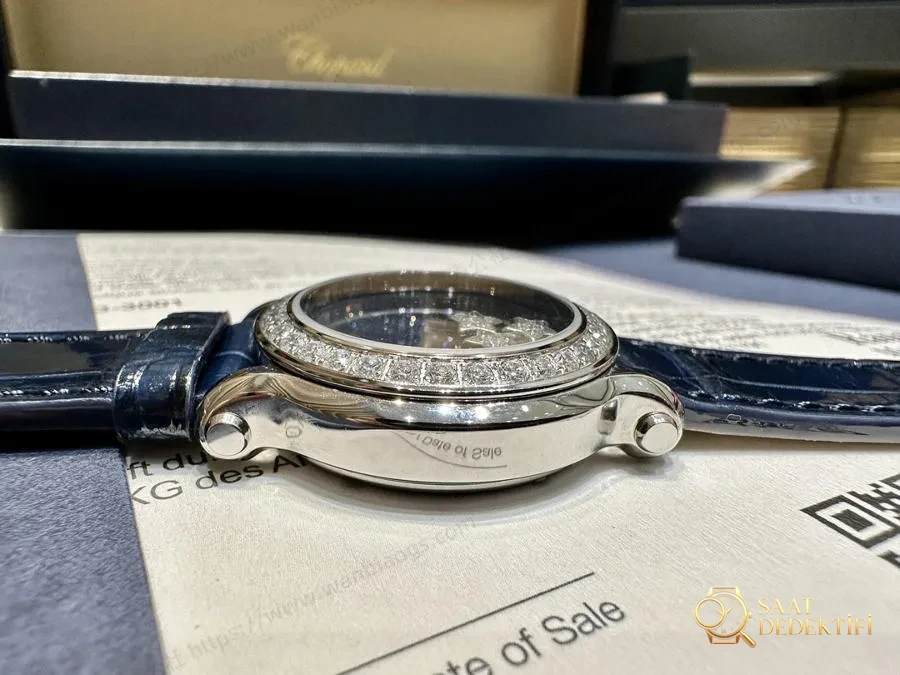Chopard Happy Diamonds Serisi 150. Yıl Sınırlı Üretim Modeli - Bilezik, Toka ve Klips Mekanizması