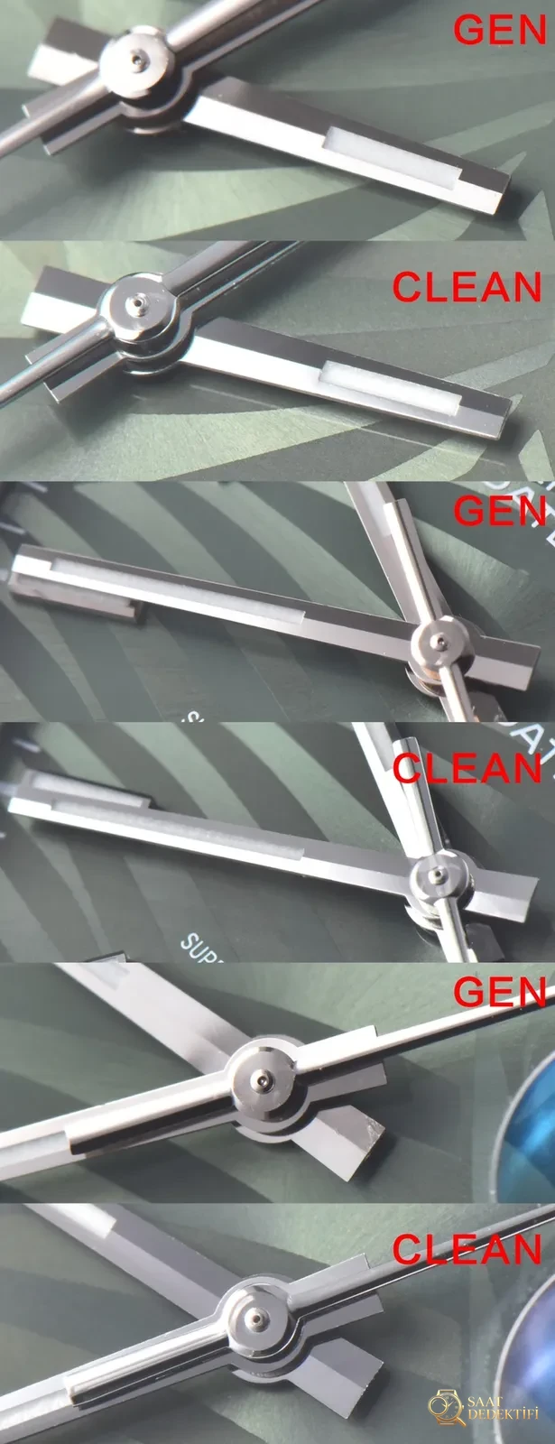 Clean [36 mm]Rolex Datejust Serisi m126234-0047 Kol Saati - Kadran Detayı ve Bezel İşçiliği