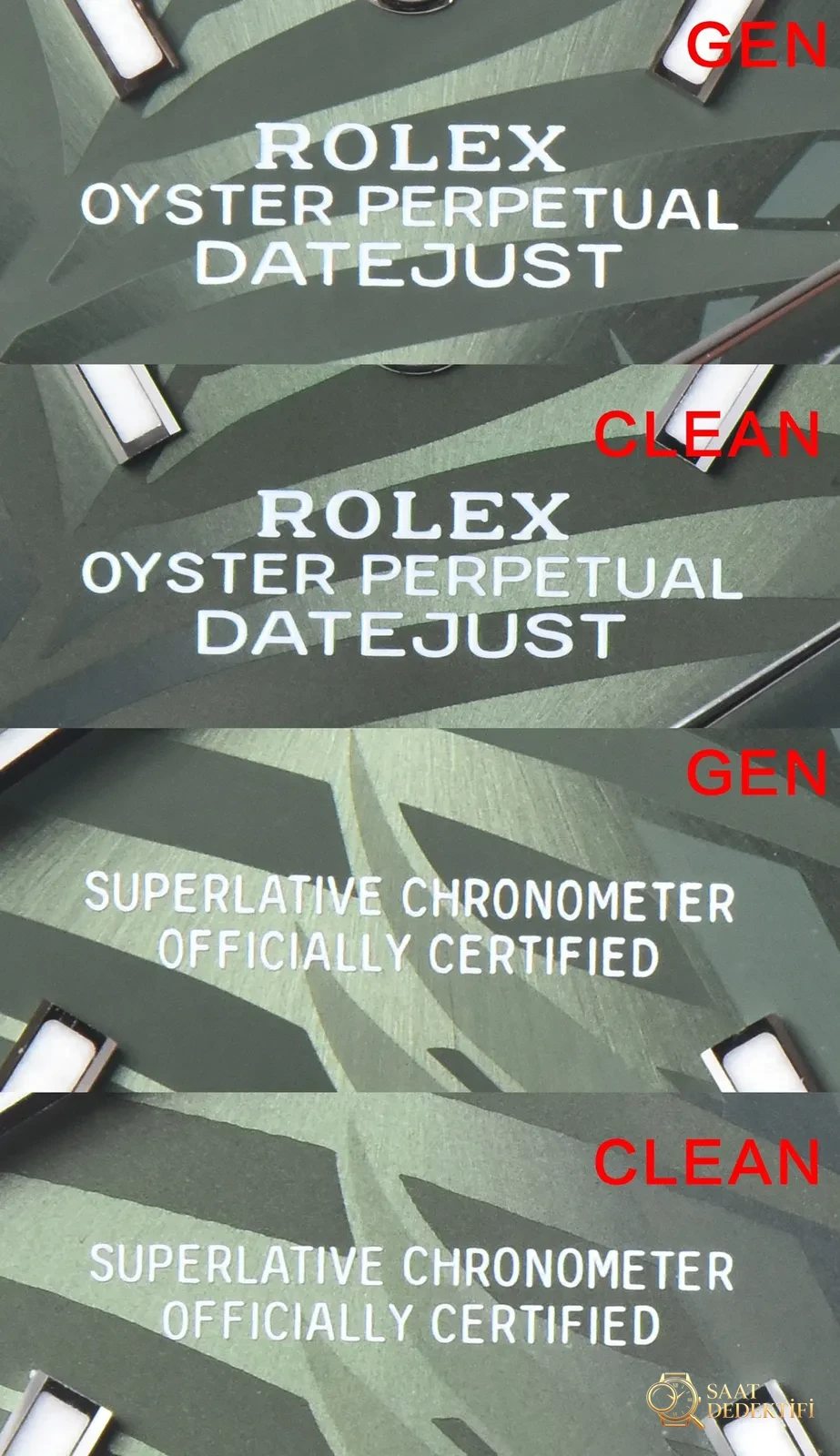Clean [36 mm]Rolex Datejust Serisi m126234-0047 Kol Saati - Kasa Profili ve Kurma Kolu İncelemesi