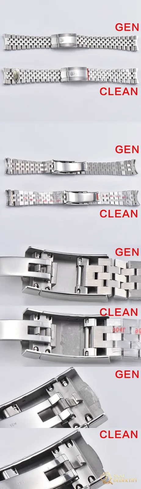 Clean [36 mm]Rolex Datejust Serisi m126234-0047 Kol Saati - Bilezik, Toka ve Klips Mekanizması