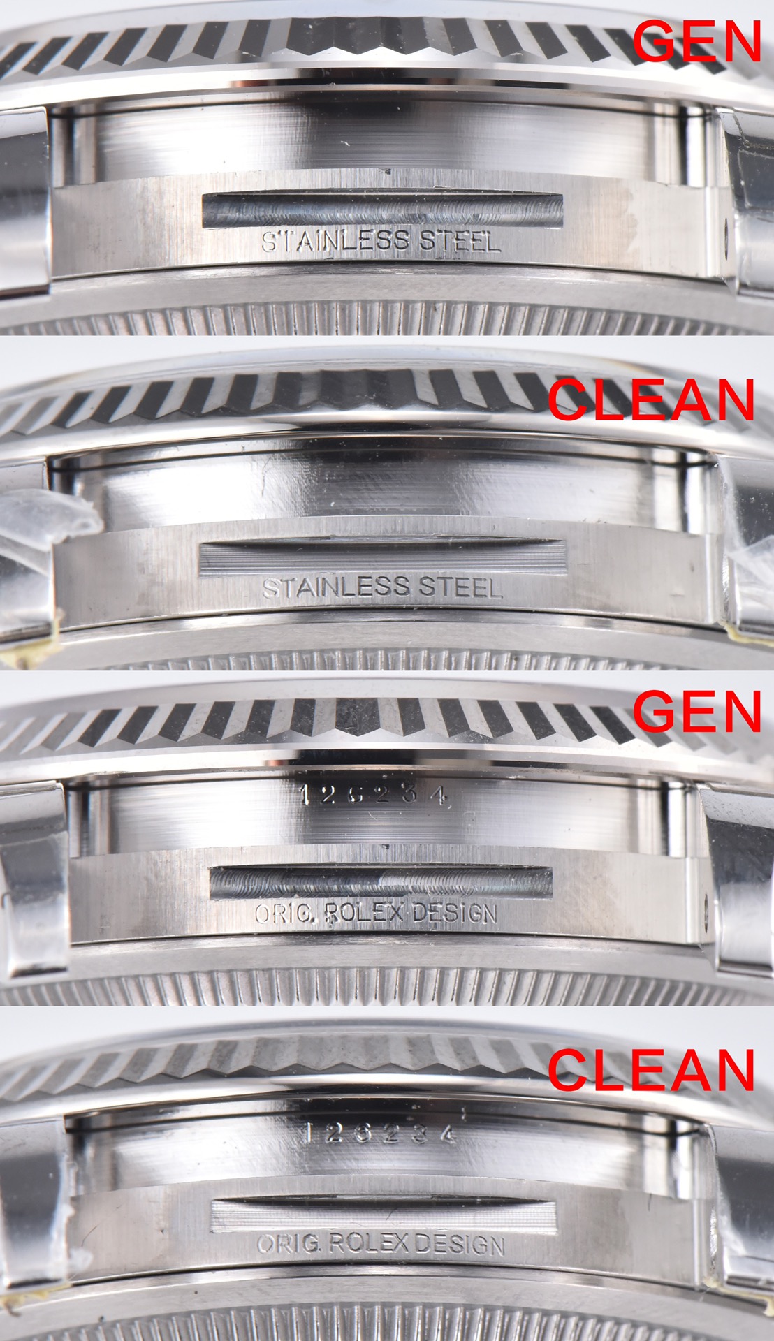 Clean [36 mm]Rolex Datejust Serisi m126234-0047 Kol Saati — 6. fotoğraf