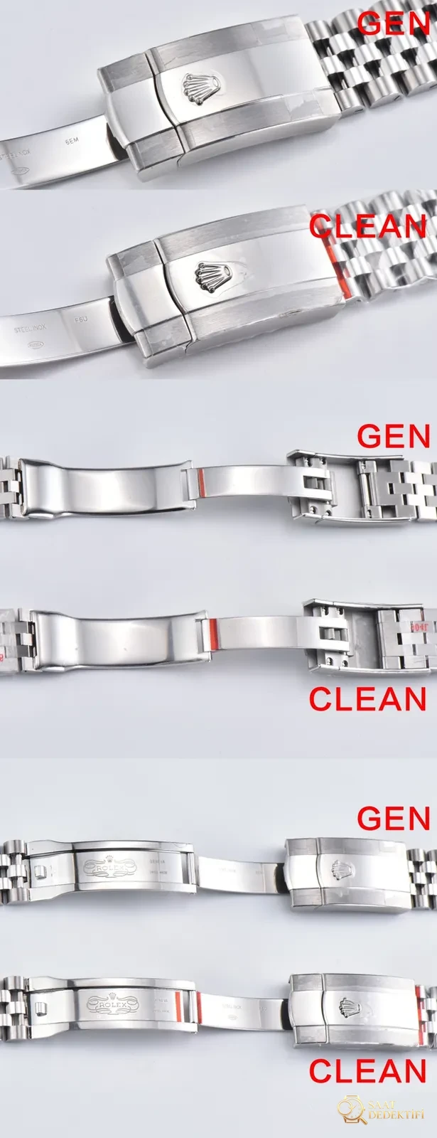 Clean [36 mm]Rolex Datejust Serisi m126234-0047 Kol Saati - Bilekte Duruş ve Kasa Orantısı