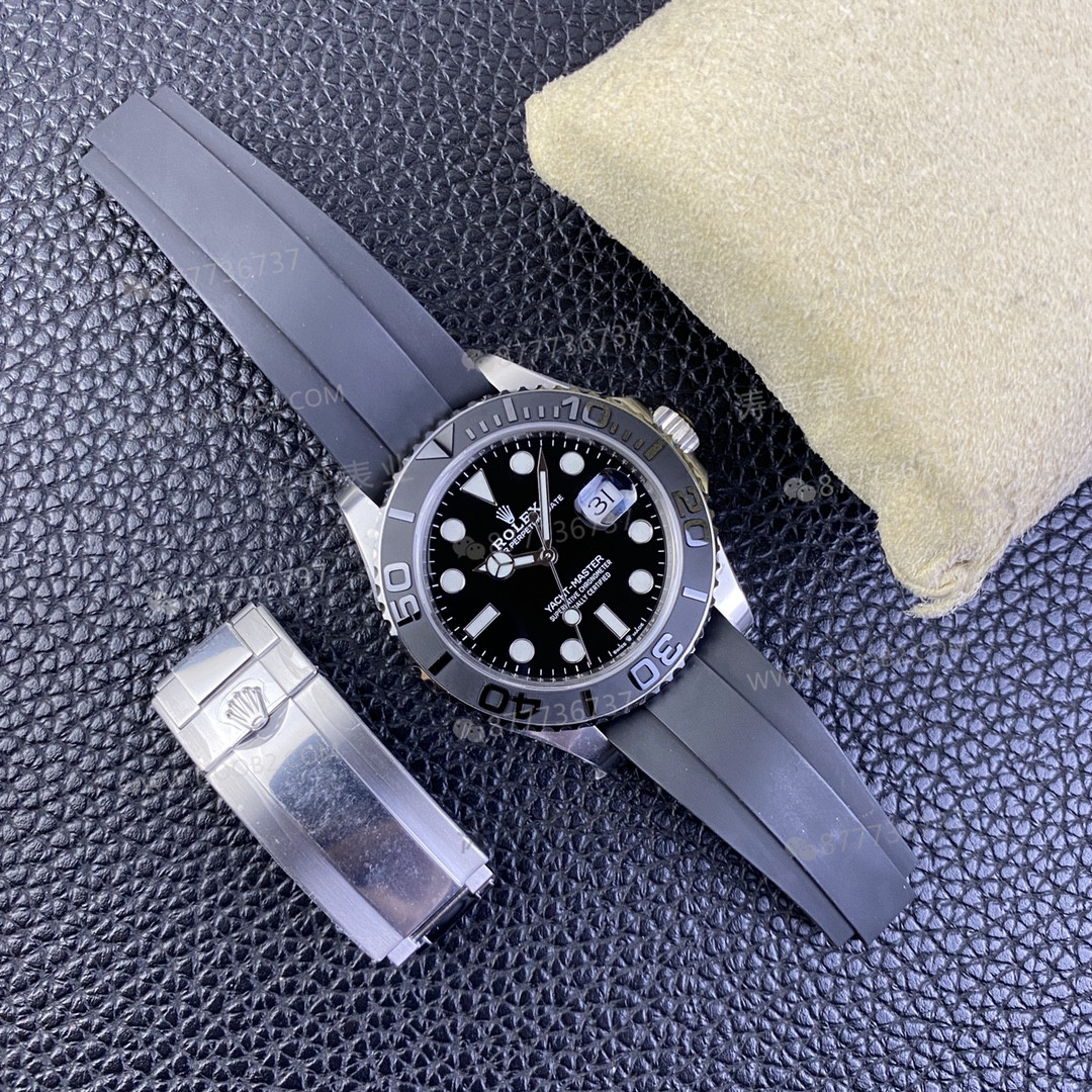 Clean beyaz altın Yacht-Master 226659, orijinaline göre kaç gram fark ediyor? — 2. fotoğraf