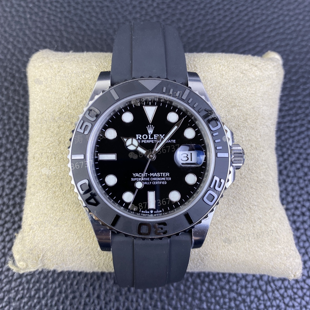 Clean beyaz altın Yacht-Master 226659, orijinaline göre kaç gram fark ediyor? — 3. fotoğraf