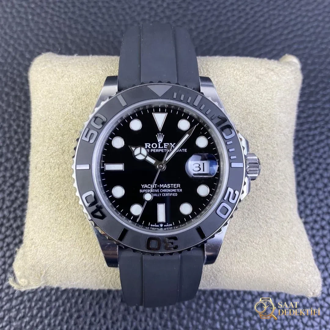 Clean beyaz altın Yacht-Master 226659, orijinaline göre kaç gram fark ediyor? - Kasa Profili ve Kurma Kolu İncelemesi