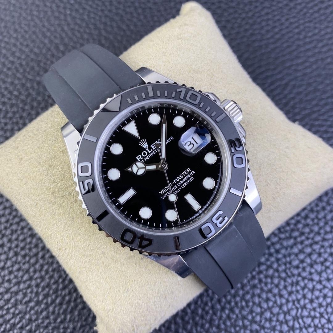 Clean beyaz altın Yacht-Master 226659, orijinaline göre kaç gram fark ediyor? — 5. fotoğraf