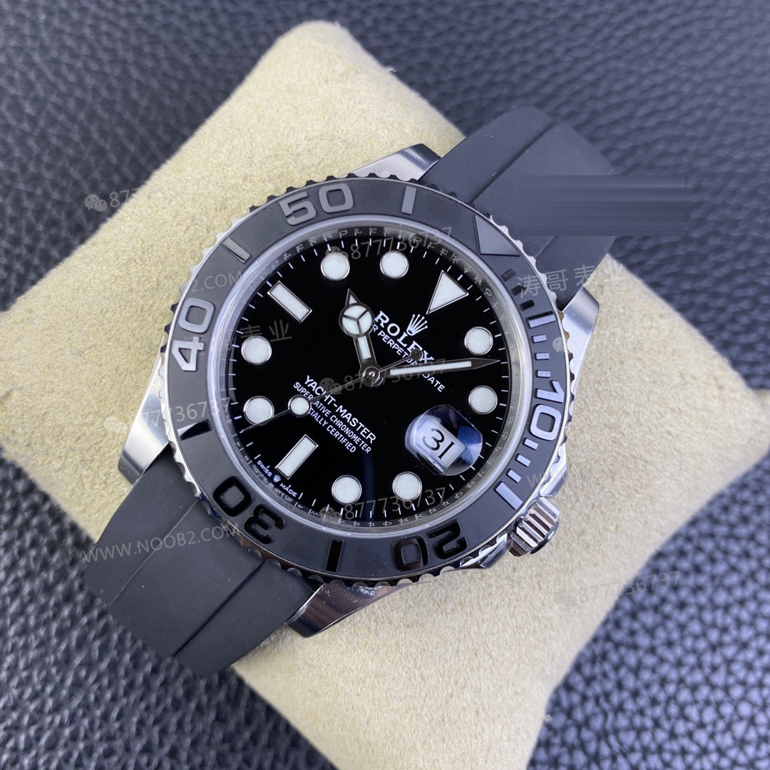 Clean beyaz altın Yacht-Master 226659, orijinaline göre kaç gram fark ediyor? — 6. fotoğraf
