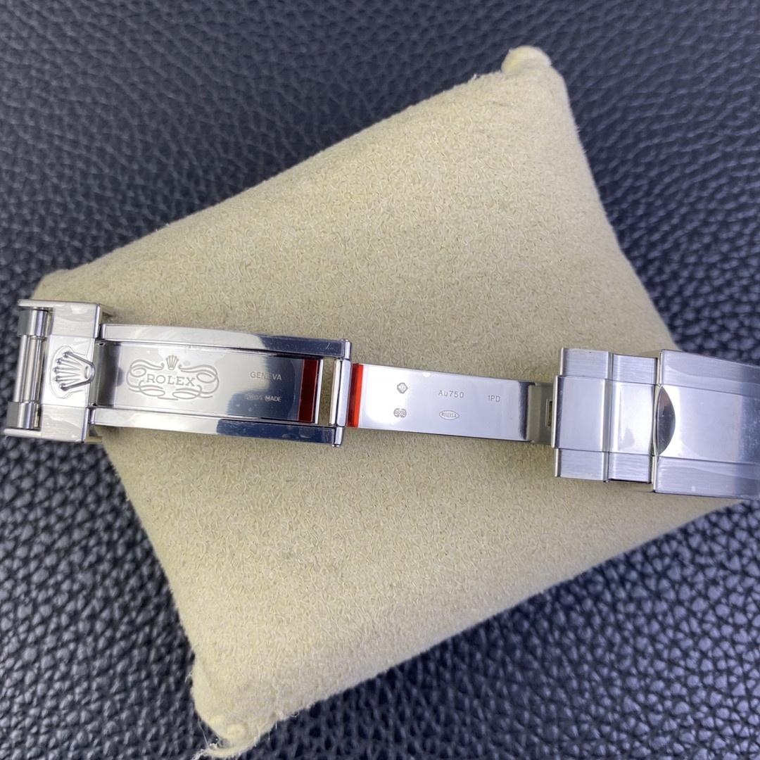 Clean beyaz altın Yacht-Master 226659, orijinaline göre kaç gram fark ediyor? — 9. fotoğraf