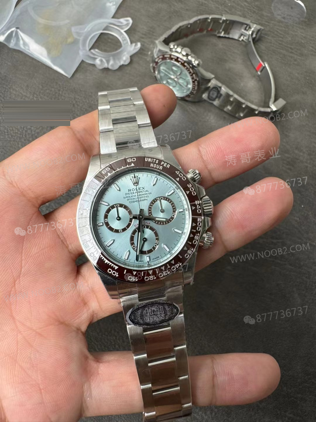 Clean buz mavisi Daytona 4131 mekanizma versiyonu tanıtımı — 1. fotoğraf