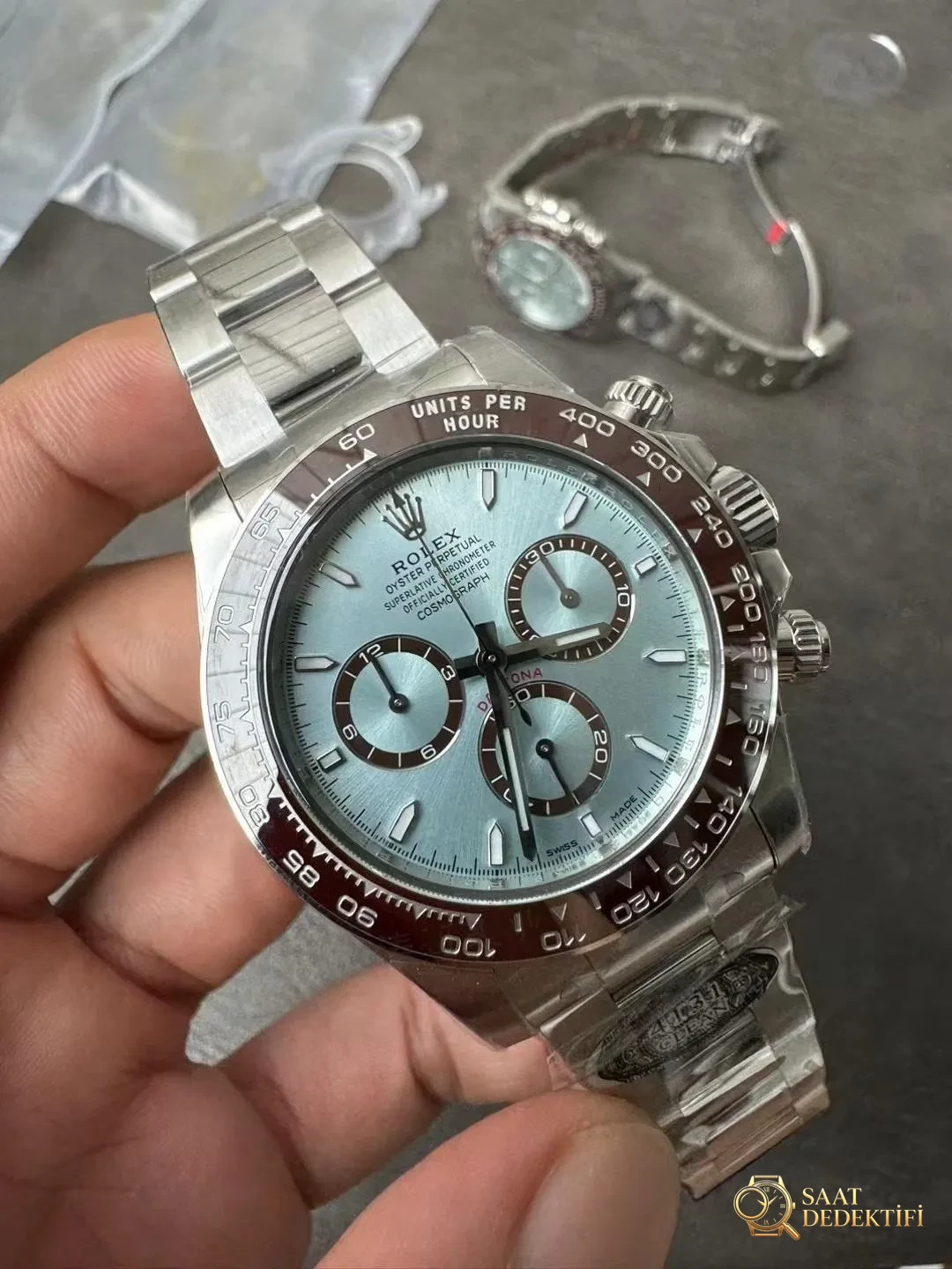 Clean buz mavisi Daytona 4131 mekanizma versiyonu tanıtımı - Kasa Profili ve Kurma Kolu İncelemesi