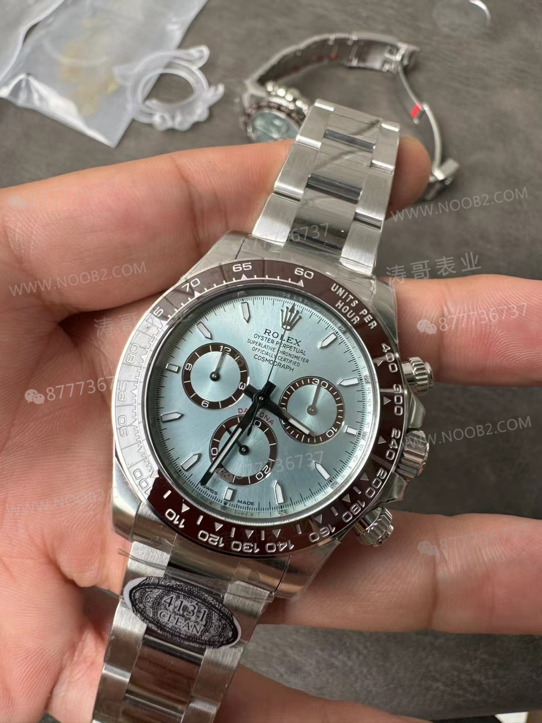 Clean buz mavisi Daytona 4131 mekanizma versiyonu tanıtımı — 4. fotoğraf