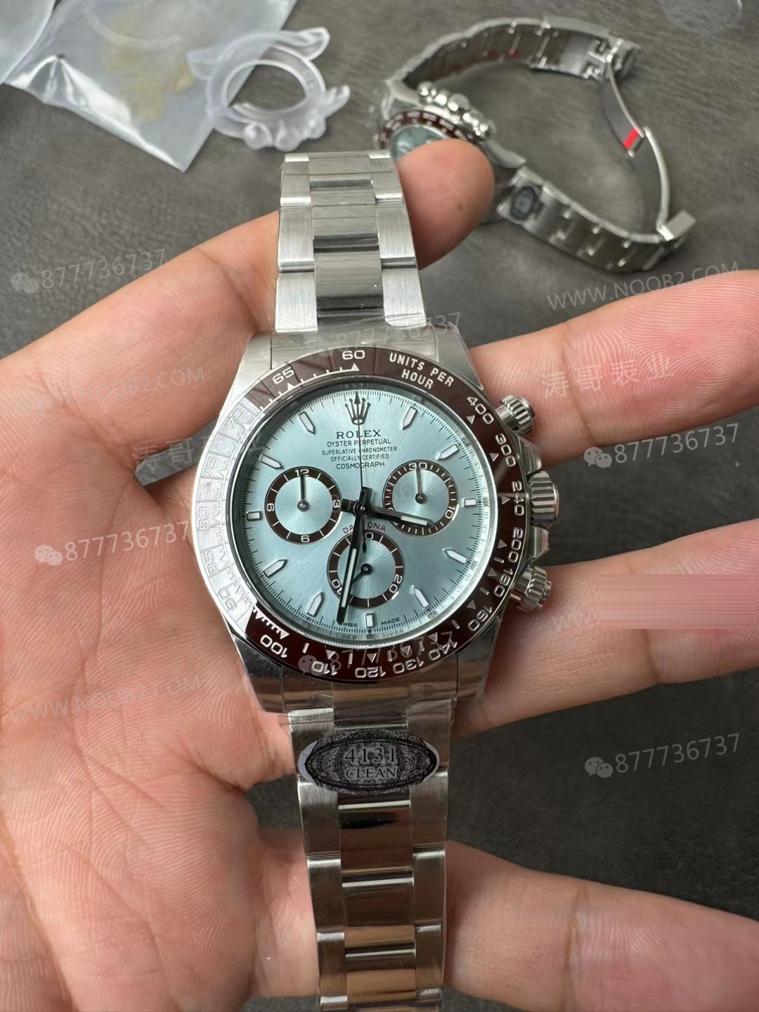 Clean buz mavisi Daytona 4131 mekanizma versiyonu tanıtımı — 5. fotoğraf