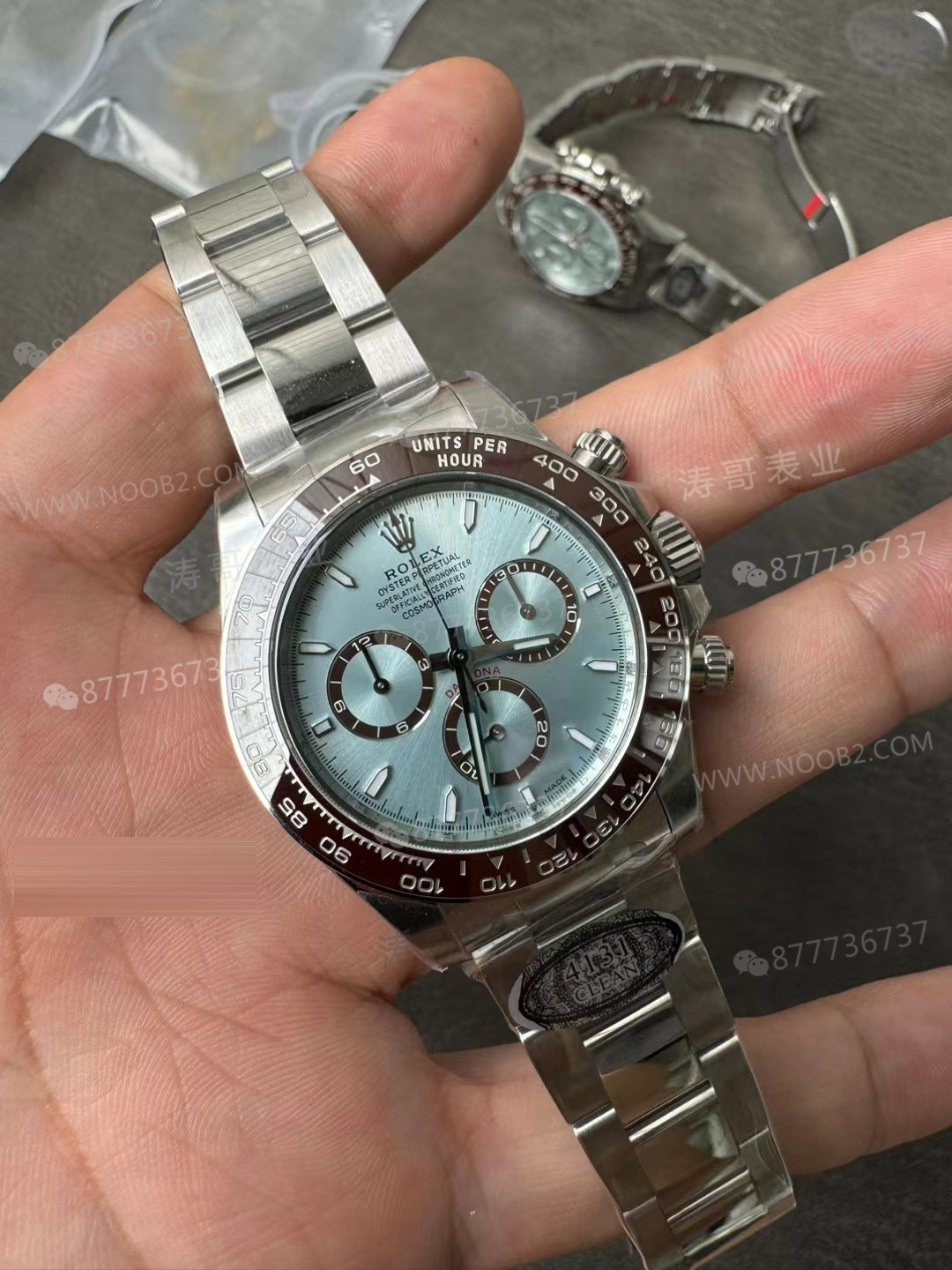 Clean buz mavisi Daytona 4131 mekanizma versiyonu tanıtımı — 6. fotoğraf