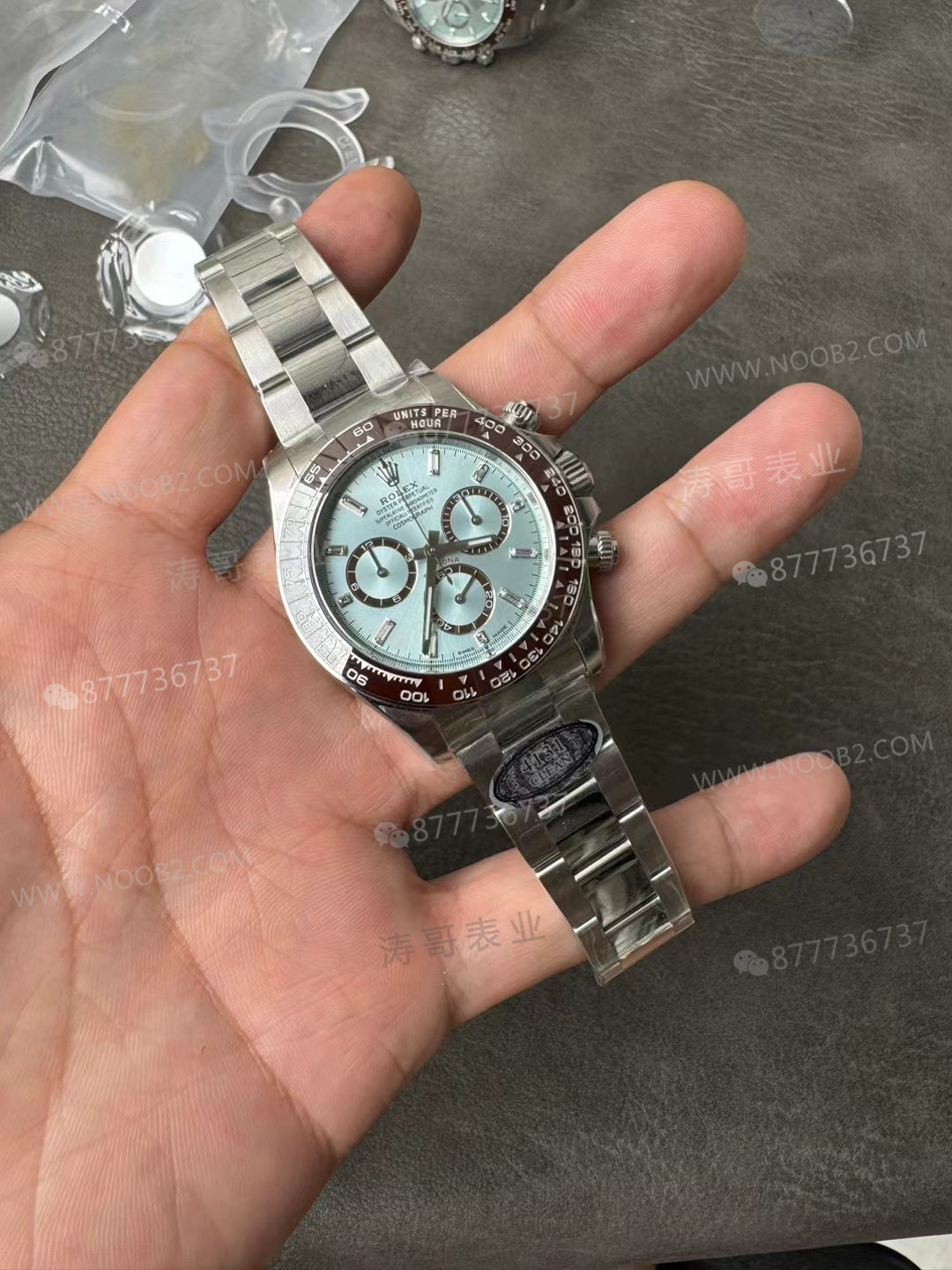 Clean buz mavisi Daytona 4131 mekanizma versiyonu tanıtımı — 7. fotoğraf