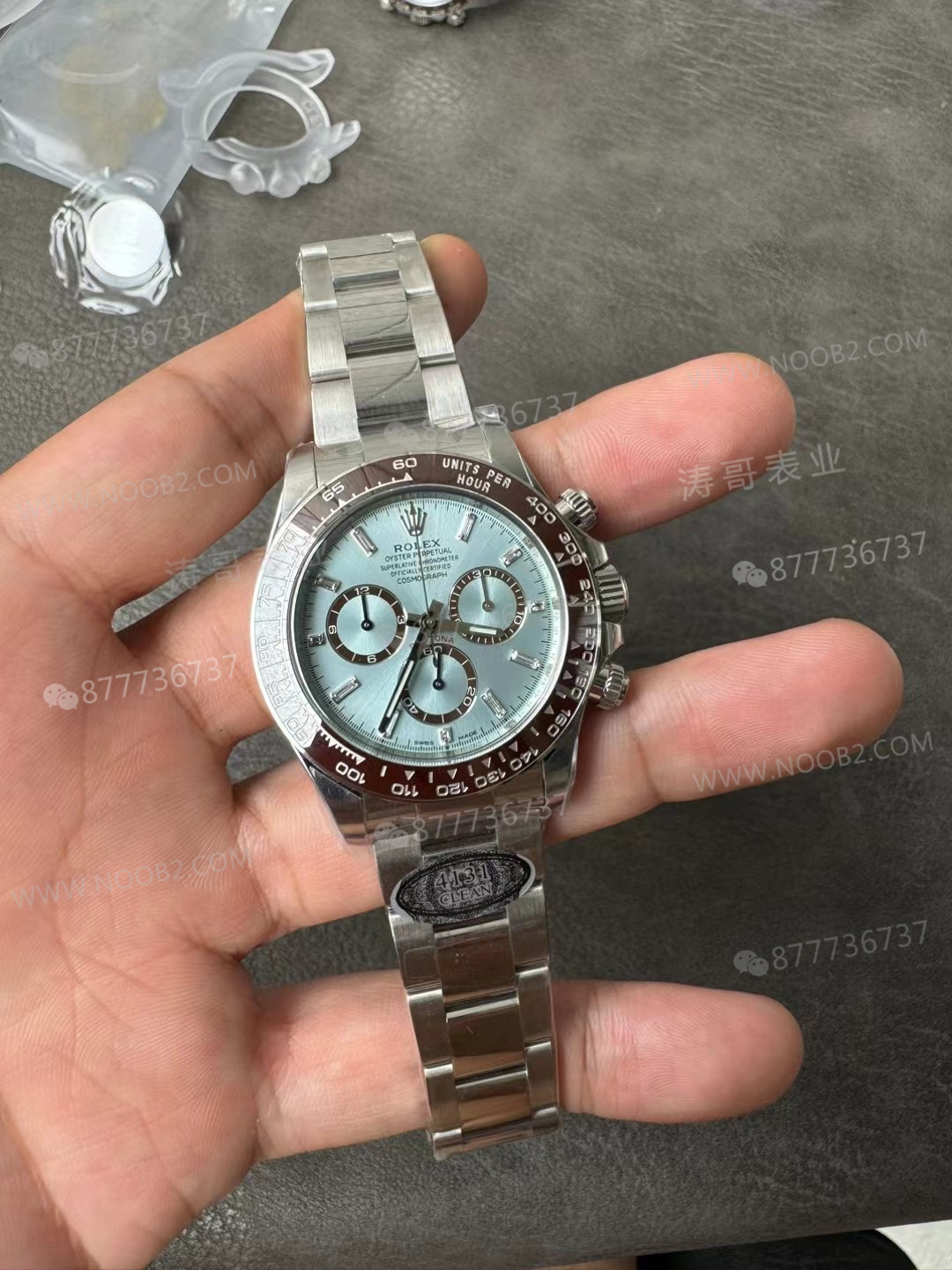 Clean buz mavisi Daytona 4131 mekanizma versiyonu tanıtımı — 9. fotoğraf