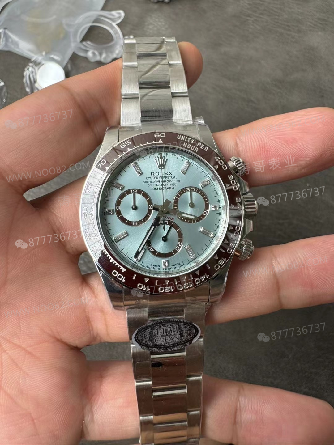 Clean buz mavisi Daytona 4131 mekanizma versiyonu tanıtımı — 10. fotoğraf