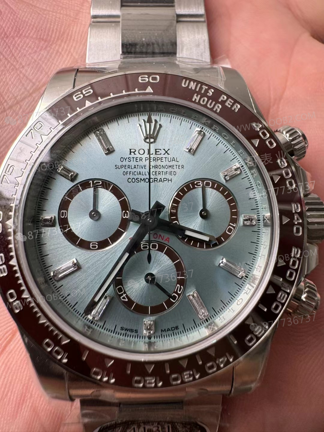 Clean buz mavisi Daytona 4131 mekanizma versiyonu tanıtımı — 11. fotoğraf