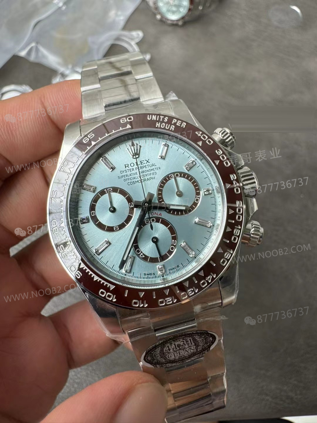 Clean buz mavisi Daytona 4131 mekanizma versiyonu tanıtımı — 12. fotoğraf