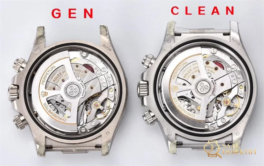 Clean Daytona Shanghai 4131 Mekaniz Kasa ve Kadran İşçiliği - fotoğraf 1
