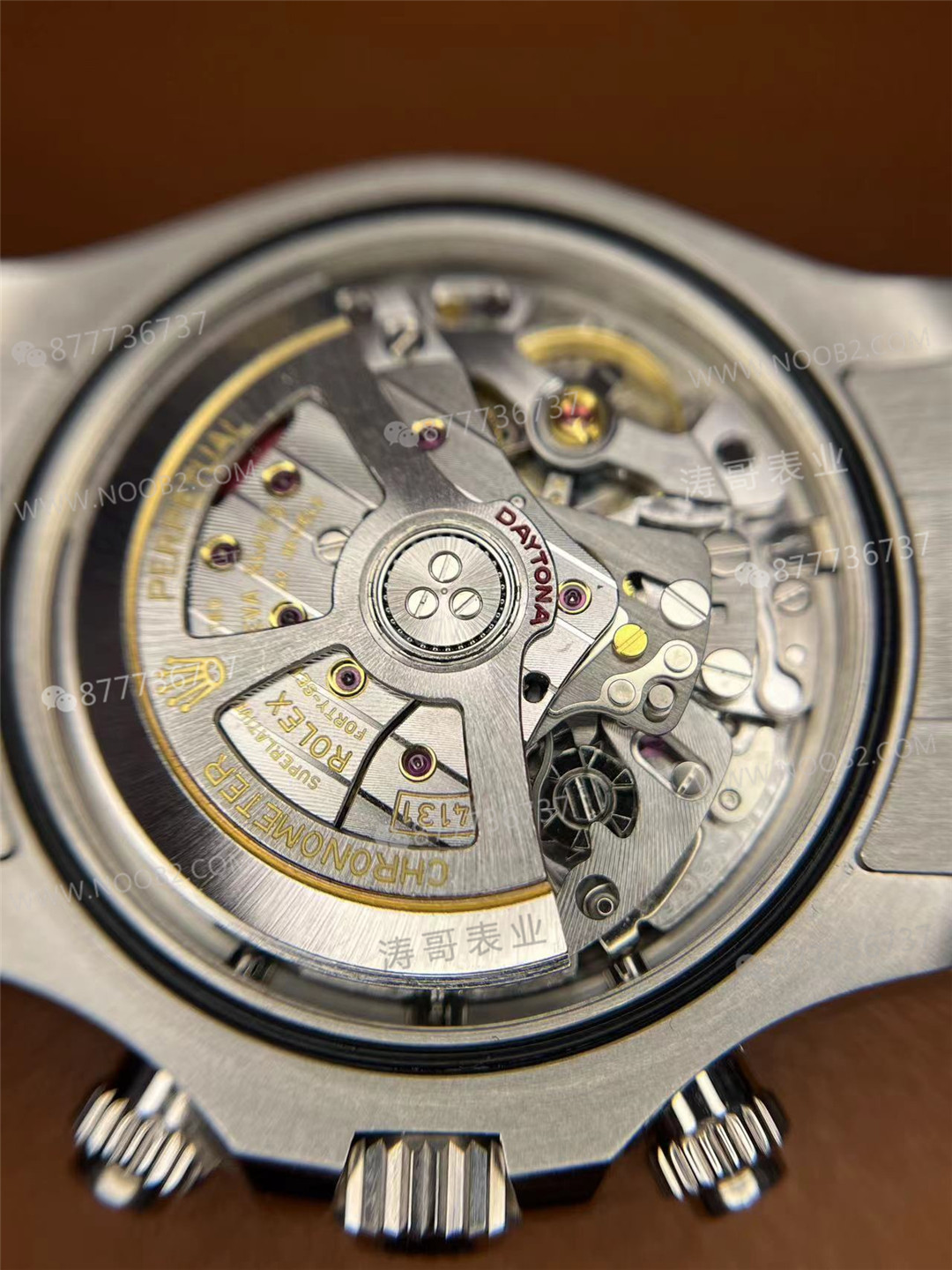 Clean Daytona Shanghai 4131 mekanizması orijinaliyle karşılaştırıldığında nasıl? Dandong 4130'dan iyi mi? — 4. fotoğraf