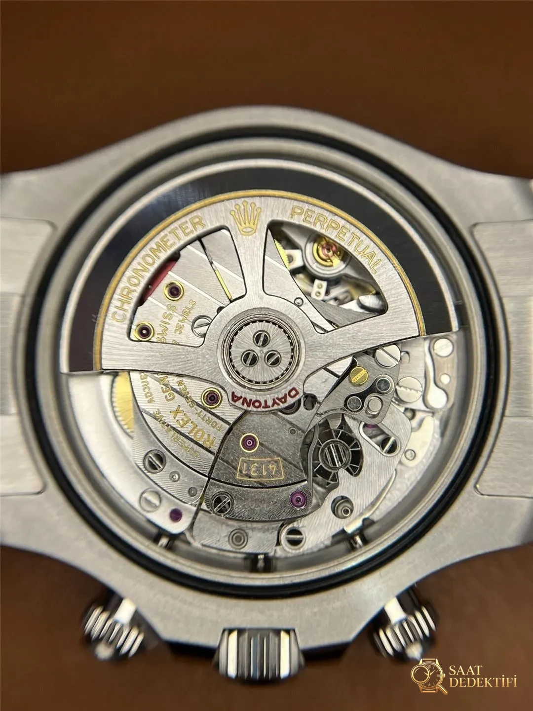 Clean Daytona Shanghai 4131 Mekaniz Kasa ve Kadran İşçiliği - fotoğraf 4