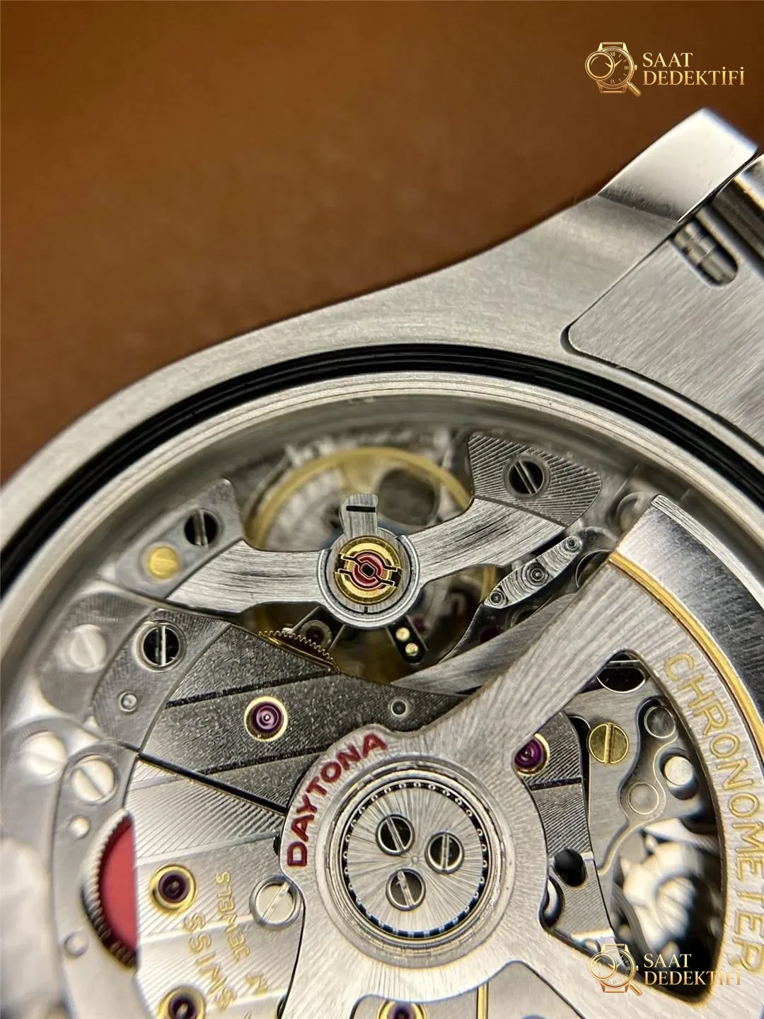 Clean Daytona Shanghai 4131 Mekaniz Kasa ve Kadran İşçiliği - fotoğraf 5