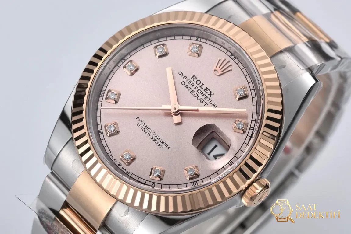 CLEAN Fabrikası 41 mm Two-Tone Datejust: Göz Alıcı Yeni Model - Dalgıç Kilit Uzatması ve Toka Güvenliği