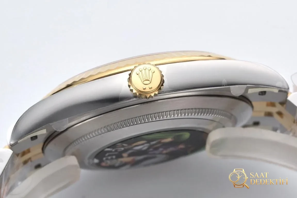 CLEAN Fabrikası 41 mm Two-Tone Datejust: Göz Alıcı Yeni Model - Cam Yansıma Önleyici (AR) Kaplama