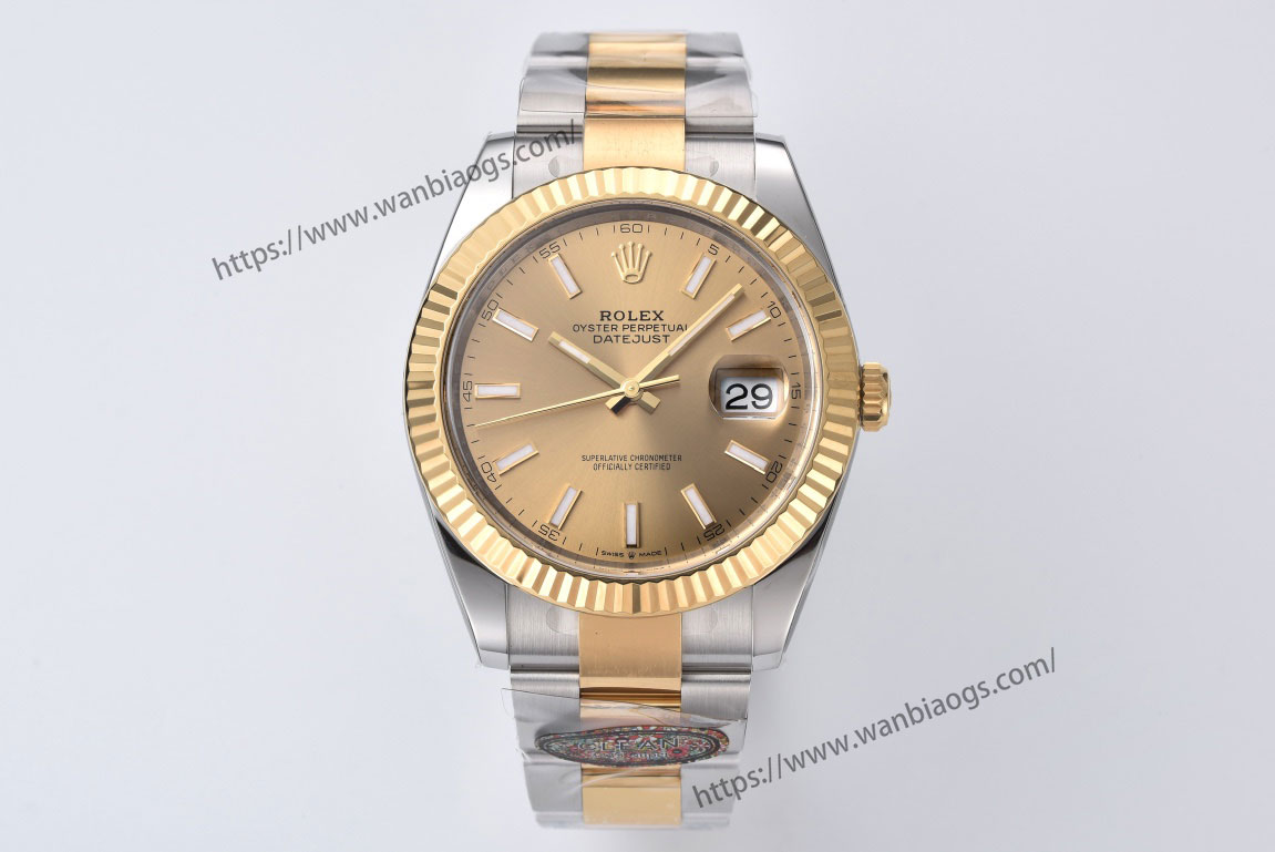 CLEAN Fabrikası 41 mm Two-Tone Datejust: Göz Alıcı Yeni Model — 73. fotoğraf