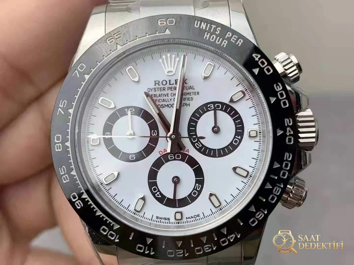 Rolex Daytona 116500 Beyaz Kadran