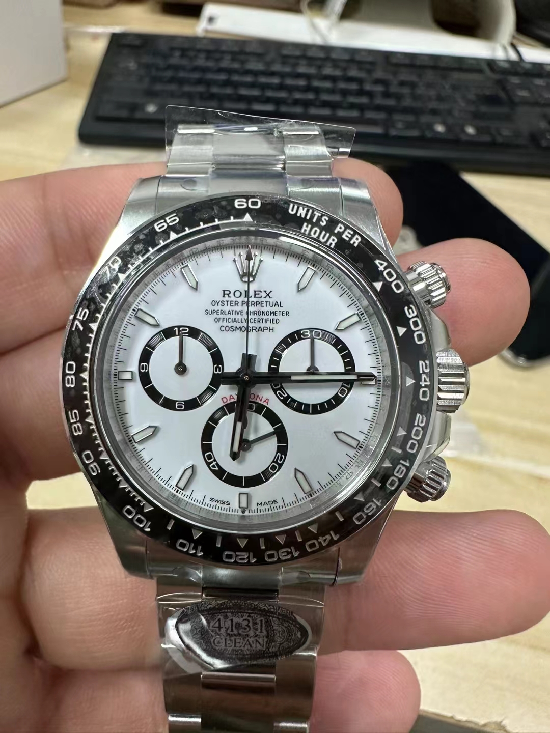 Replika Rolex Daytona 126500LN Beyaz