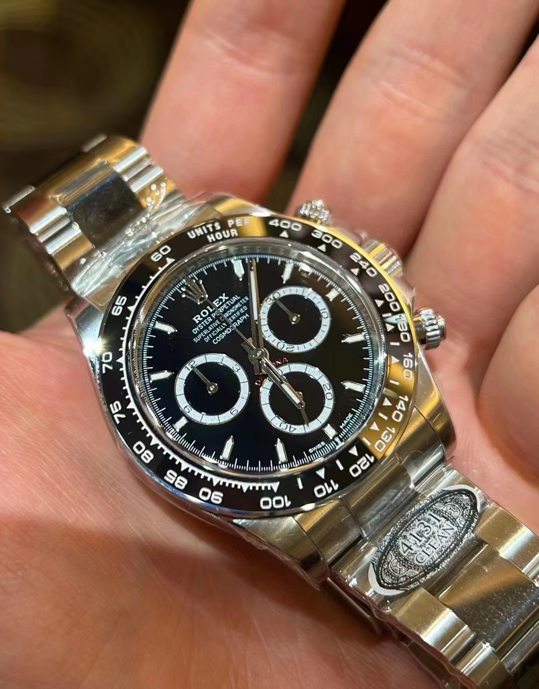 Replika Rolex Daytona 126500LN Siyah