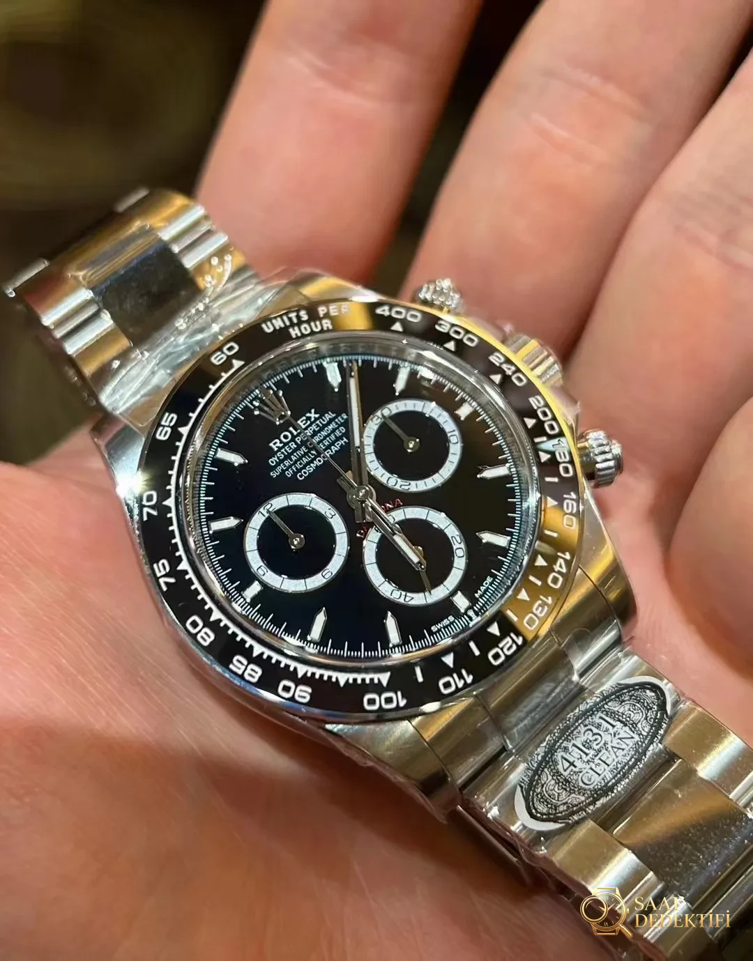 Replika Rolex Daytona 126500LN Siyah