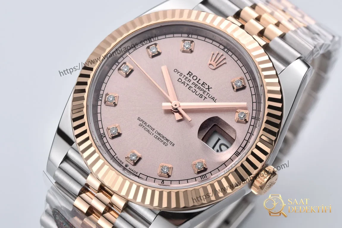 [CLEAN Factory 2025 öne çıkan öneri]Rolex 126334 Datejust kol saati, üstün işçilikle klasiği yeniden yorumluyor! - Yan Profil ve Kordon Bağlantısı