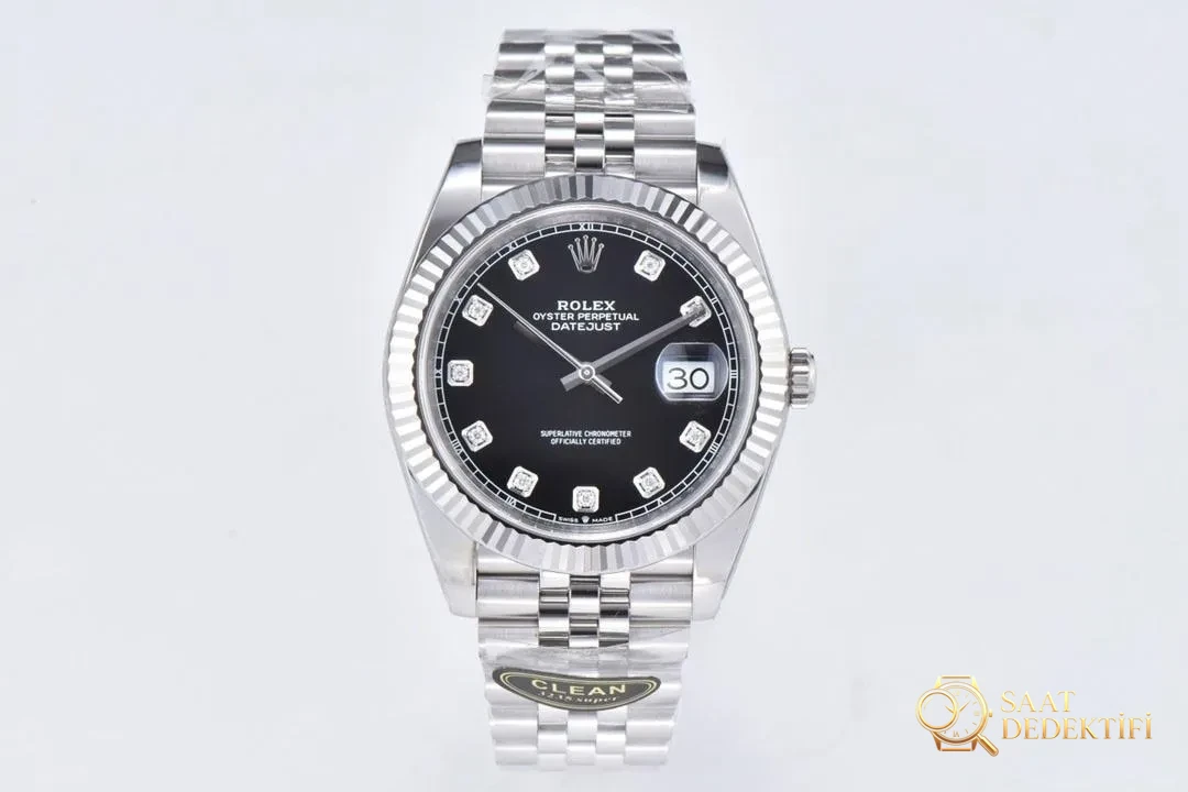 [CLEAN Factory 2025 öne çıkan öneri]Rolex 126334 Datejust kol saati, üstün işçilikle klasiği yeniden yorumluyor! - Yan Profil Kalınlık ve Ergonomik Kavis