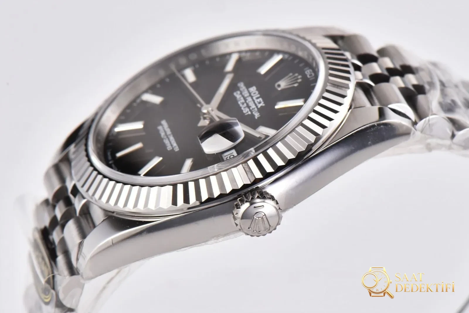 [CLEAN Factory 2025 öne çıkan öneri]Rolex 126334 Datejust kol saati, üstün işçilikle klasiği yeniden yorumluyor! - Safir Kristal Cam Eğimi ve Yansıması