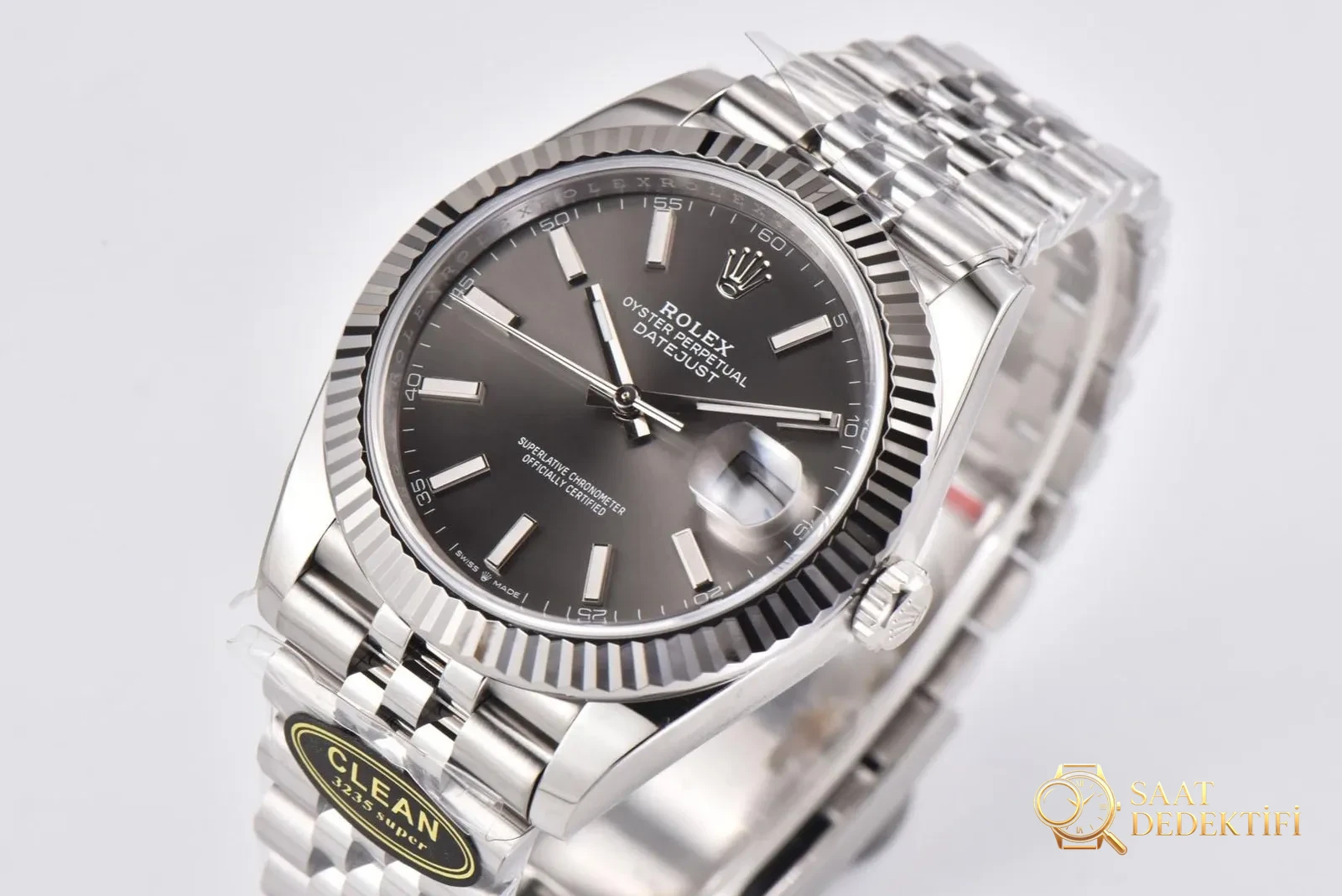 [CLEAN Factory 2025 öne çıkan öneri]Rolex 126334 Datejust kol saati, üstün işçilikle klasiği yeniden yorumluyor! - Arka Kapak ve Mekanizma Detayı