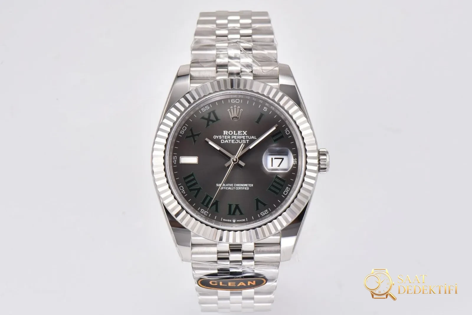[CLEAN Factory 2025 öne çıkan öneri]Rolex 126334 Datejust kol saati, üstün işçilikle klasiği yeniden yorumluyor! - Bezel Tıklama Hissi ve Numara Dolguları